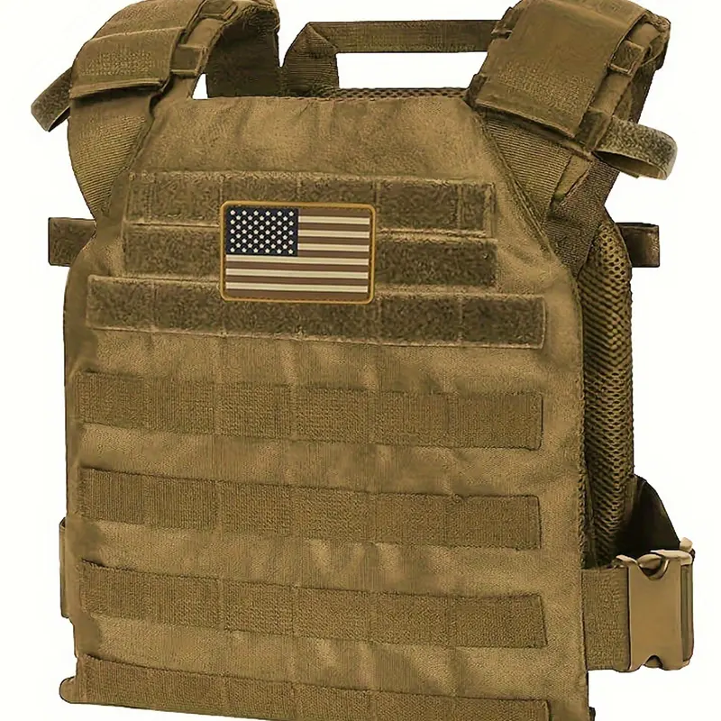 Lightweight Adjustable Vest, Training Outdoor vest for Outdoor Sports, Fashion Vest Bag for Daily Used Coyote, Tactical Lightweight Vest Gear