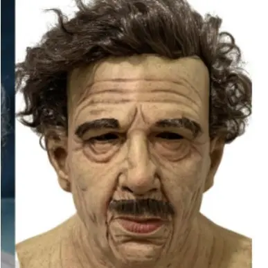 Real Person Mask, Elderly Mask, Horror Mask, Adult Real Person Mask, Halloween Mask, Disguise And Prank, Prank Friends, Hot Selling Item Style1 Real Person Mask, Elderly Mask, Horror Mask, Adult Real Person Mask, Halloween Mask, Disguise And Prank, Prank Friends, Hot Selling Item Style1