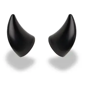 Softeez: Black Devil Horns for Helmet