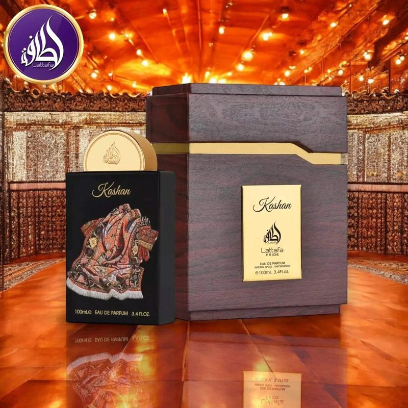 Lattafa Pride Kashan for Unisex Eau de Parfum Spray, 3.4 Ounce / 100 Ml