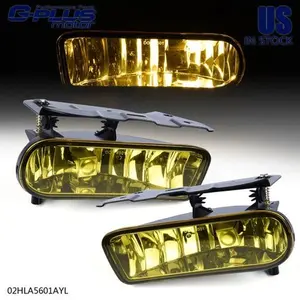 Driving Fog Lights Lamps W/Bulbs Left&Right Fit For 2002-2006 Cadillac Escalade