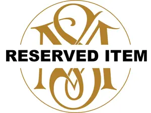 *RESERVED* Custom Engraving: "Lorenzo Xavier Patiño" in font 711