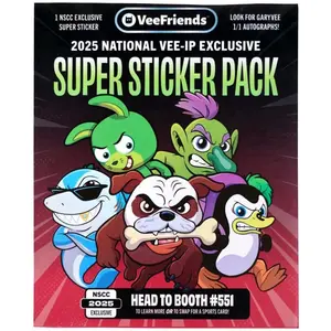 2025 VeeFriends National Vee-IP Exclusive Super Sticker Pack