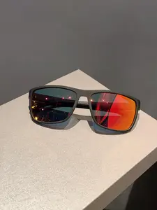 Elegant New Square Frame Fashion Sunglasses, Trendy Gradient Color Lenses, Simple Vintage Style, High-End Fashion Glasses