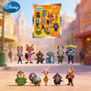 1PC Disney Officially Licensed Zootopia 2 Blind Bag Mystery Collectible Figure Series Judy Hopps Nick Wilde Flash Clawhauser Chief Bogo Random Character