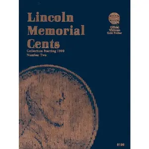 Lincoln Memorial Cents Number Two: Collection Starting 1999 by Whitman Coin Book and Supplies