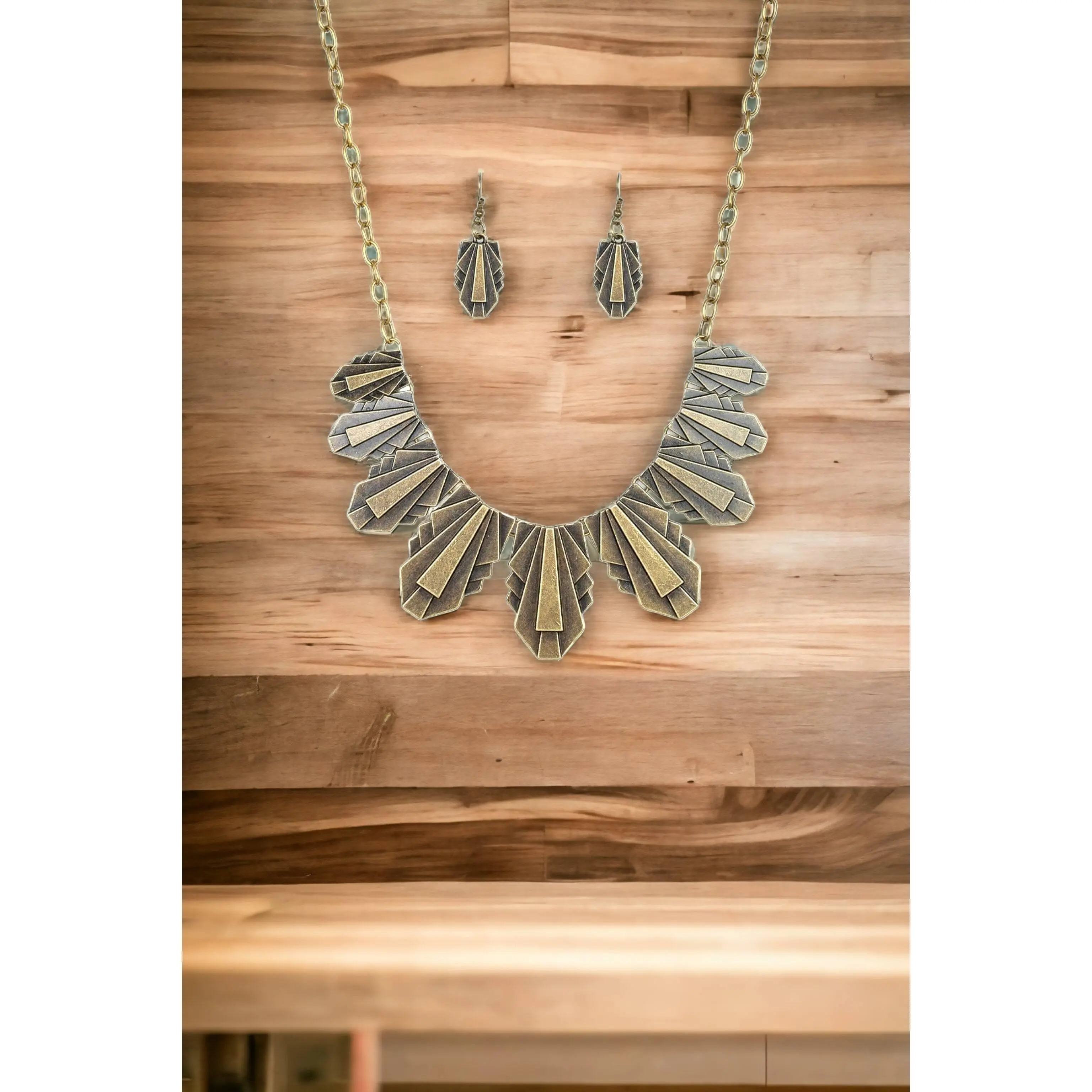 Cougar Cave Brass Necklace - Fashion Accessory