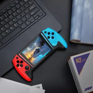 Portable Gaming Console with 3.5inch LCD Screen, Built-in 500 Classic Games, TV Connect & 1200mAh Battery for Kids & Adults - Perfect for Single Player Fun