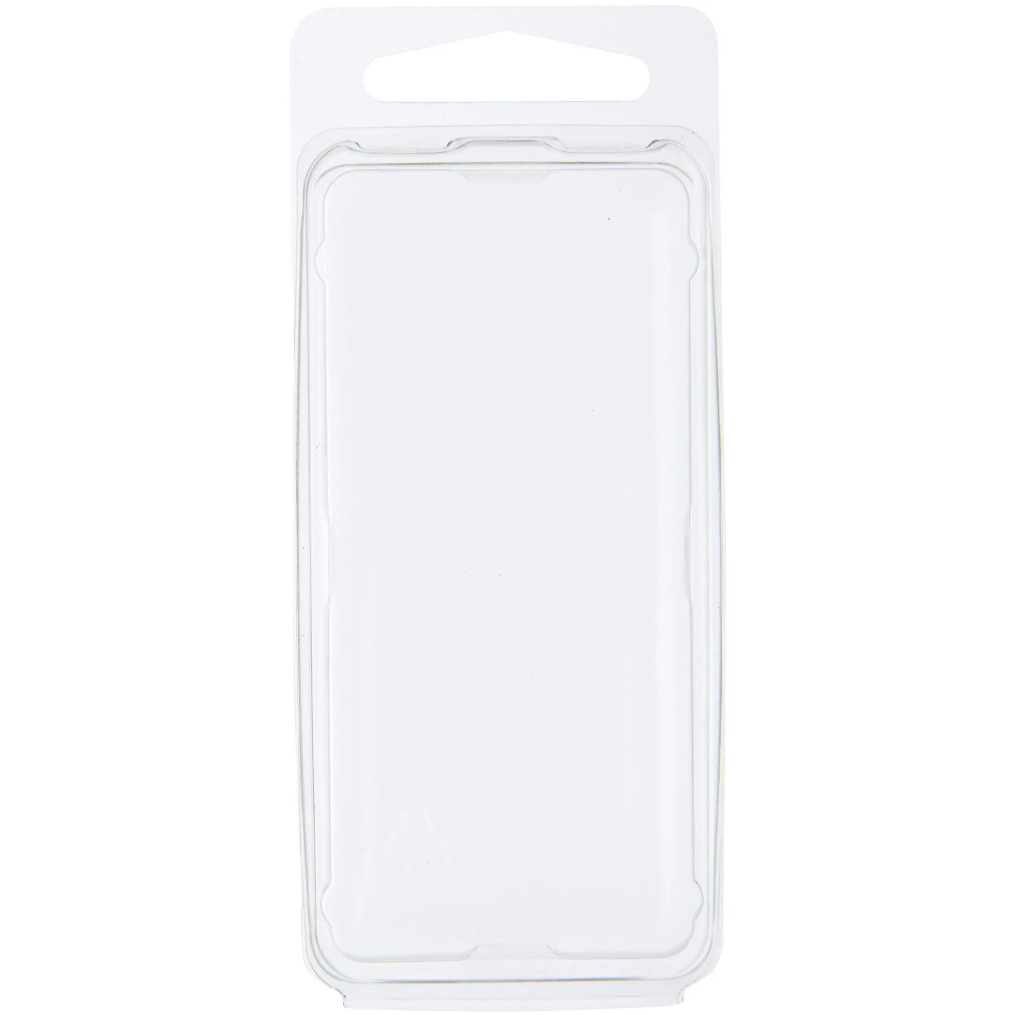 Collecting Warehouse Clear Plastic Clamshell Package / Storage Container, 3.1875" H x 1.3125" W x 0.75" D