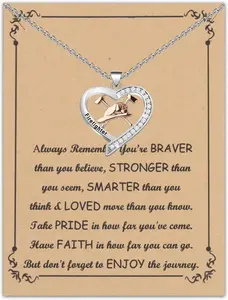 Firefighter Necklace Firefighter Jewelry Gifts for Mom Wife Girlfriend Firefighter Firewomen Appreciation Gifts