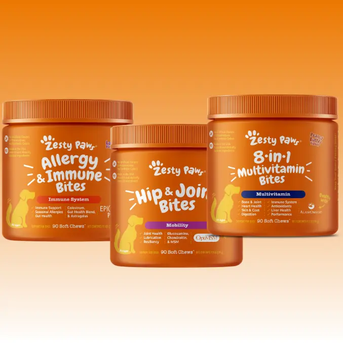 Complete Wellness & Defense Bundle: Allergy and Immune Bites, Probiotic Bites, Multi-Vitamin, Hip & Joint