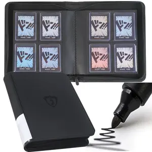 Top Loader Clipper - 4 Pockets (3"x4"), Fits Up to 128 Top Loaders, Baseball Card Holder & Clips for Sports Trading Cards, Trading Card Toploaders
