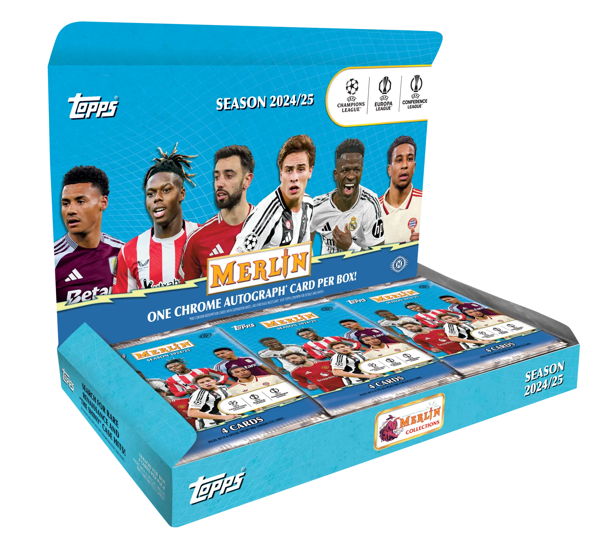2024 Topps Merlin Chrome Hobby box or Pack