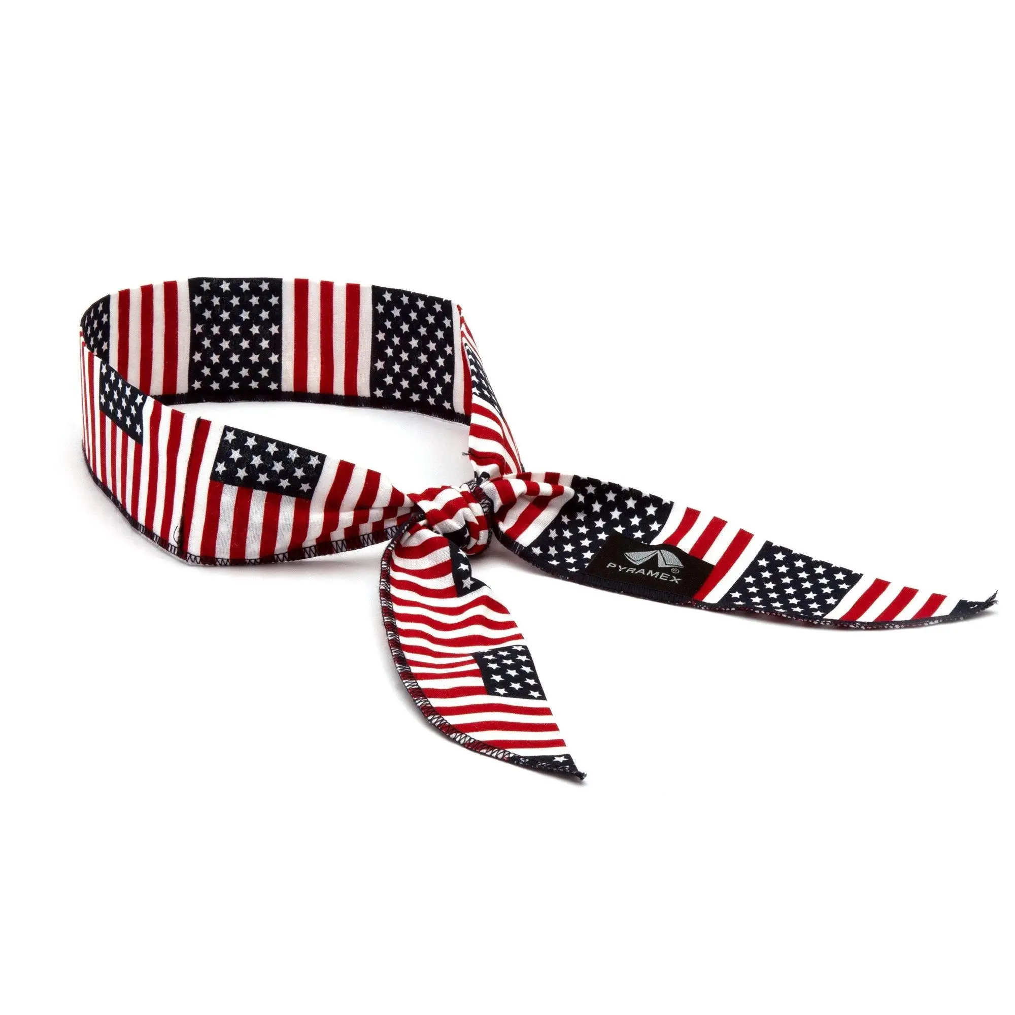 Pyramex Cooling Beaded Bandana (12 Pack), American Flag Design, All Seasons Sports & Outdoor Water Sports Diving Accessory