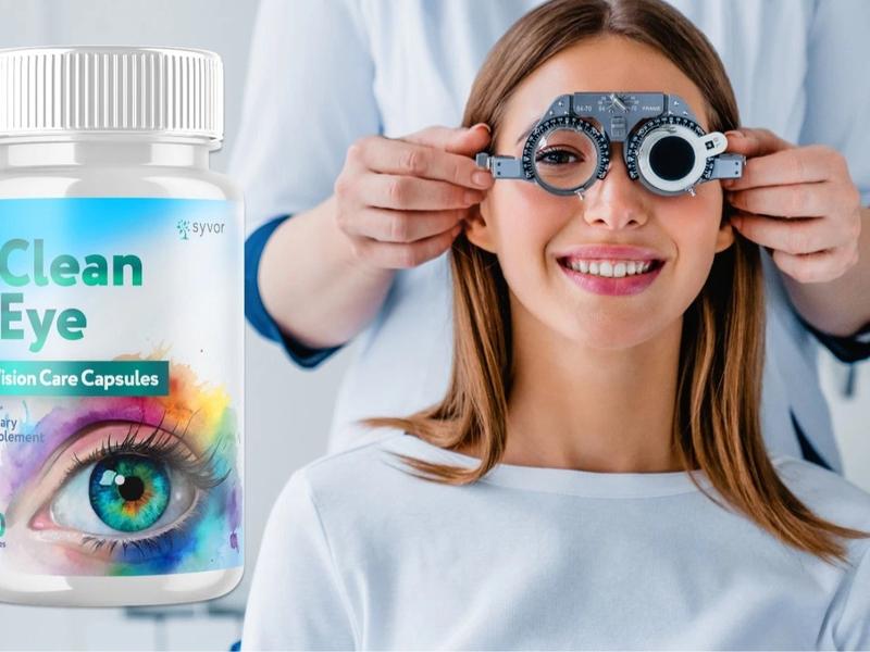 (1 Pack) Clean Eye Advanced Support For Healthy Eye Vision CleanEye 60 Capsules Vision Care Supplement Healthcare Vitamin
