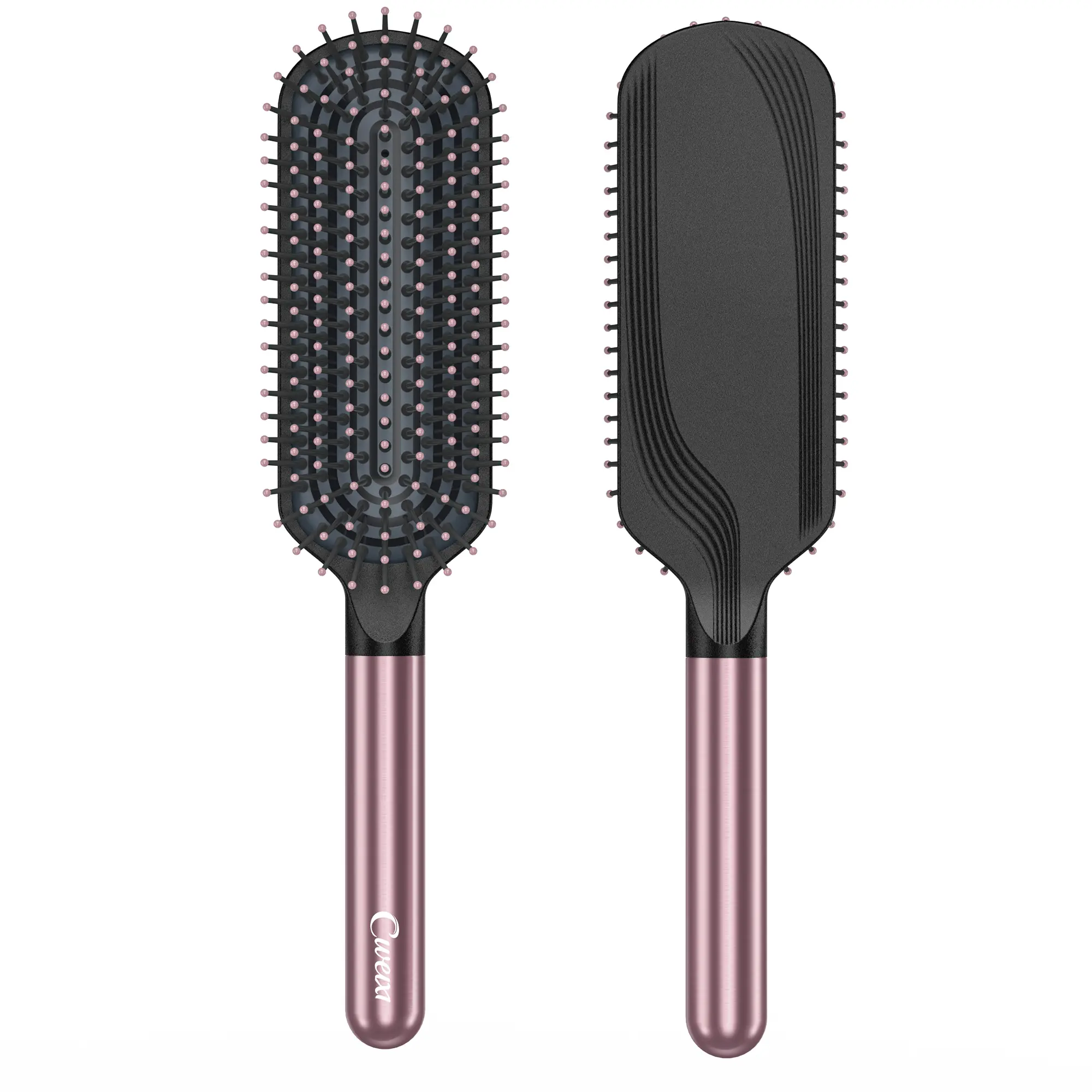 CWEIXI Cushion hairbrush, Detangling brush，Suitable for both wet and dry use; flexible bristles effectively prevent tangling; suitable for all hair types, for daily brushing and styling.