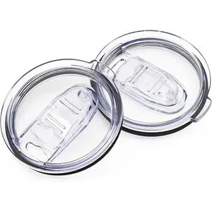2 count 40 oz Tumbler Replacement Lid Only Compatible with  Buffalo Stainless Steel Tumbler,  Tumbler Cover, Spill Proof, Straw Friendly,  (2 Pcs)