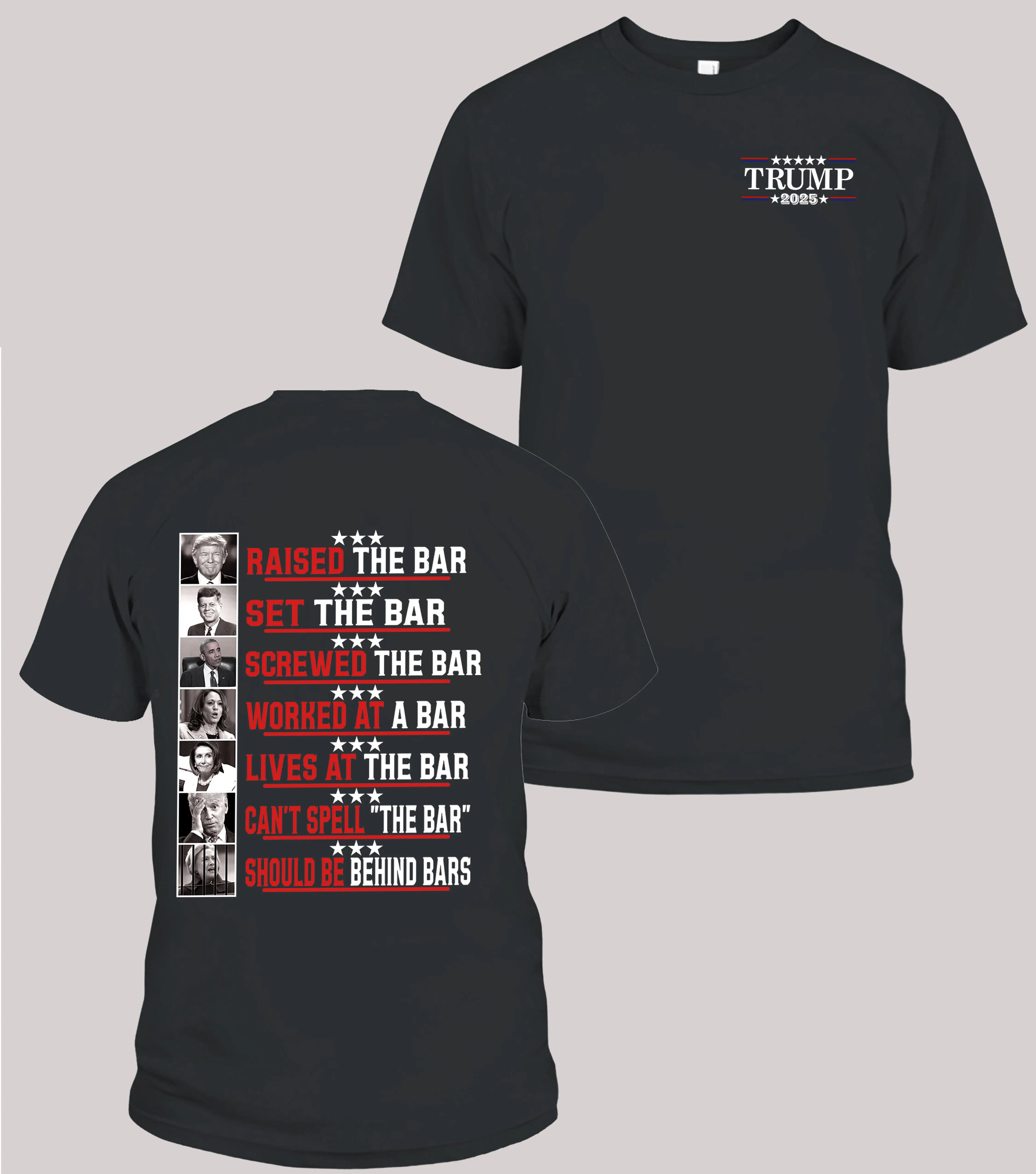 Trumpp Raised The BAR Shirts, Trumpp 2024 Shirt, Graphic Tee