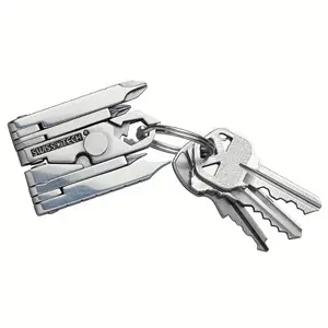 19 in 1 / 6 in 1 Mini Folding Multi-Pliers, Stainless Steel Keychain Multi-Tools for Daily Maintenance and Outdoor Camping, Hiking and Cycling