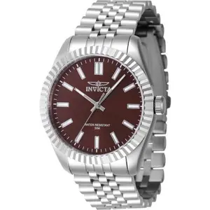 Invicta Men's 47482 Specialty Quartz 3 Hand Copper Dial Watch