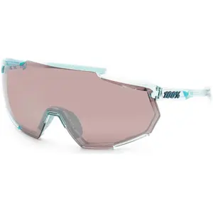 100 Percent Men's Racetrap 3.0 99mm Translucent Mint Sunglasses 60004-00005