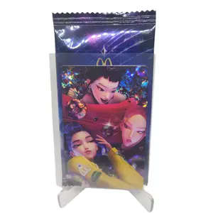 Mc Donalds 2026 KPOP Demon Hunters  Photocard Foil Trio Rumi, Mira, Zoey Sealed