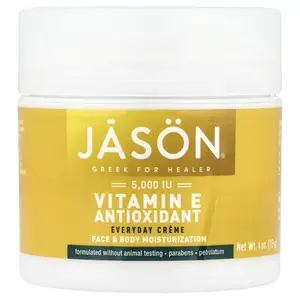 Jason Natural Vitamin E Antioxidant Everyday Creme, 4 oz (113 g) Jason Natural Vitamin E Antioxidant Everyday Creme, 4 oz (113 g)