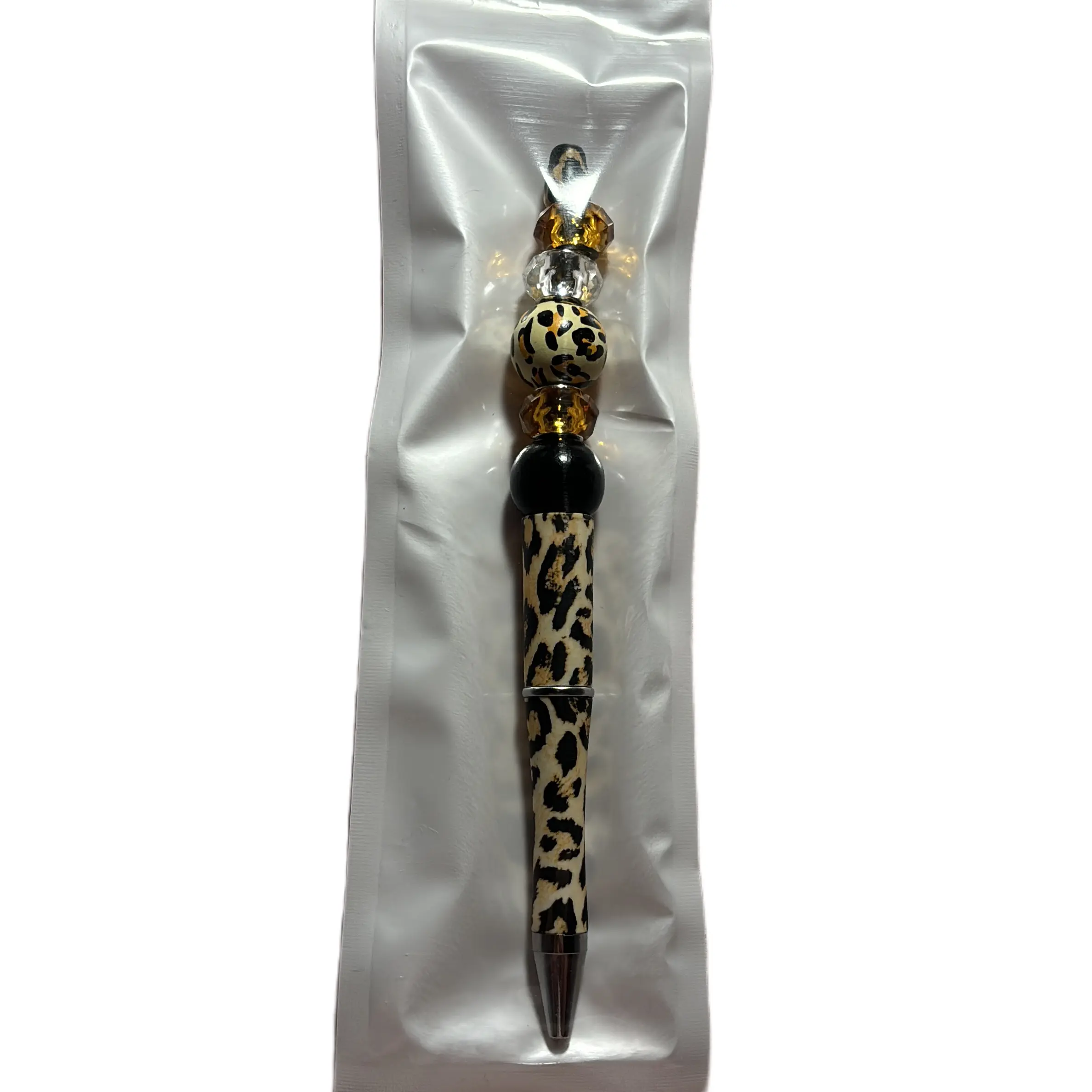 Cheetah print pen