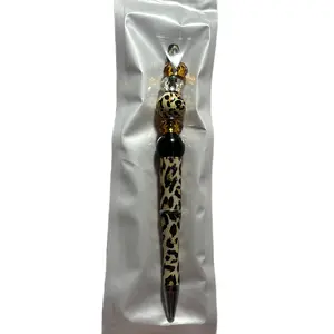 Cheetah print pen