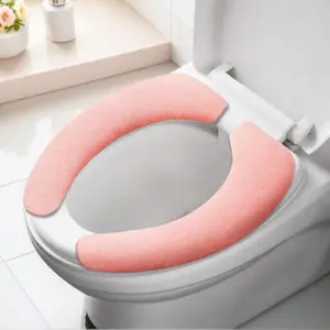Toilet Seat Cover, Reusable Soft Comfortable Toilet Seat Pad, Waterproof & Non-slip Toilet Seat Cover, Bathroom Supplies, Toilet Seat Protector, Bathroom Accessory