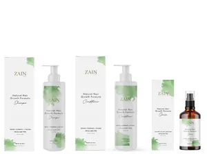 ZAIN1 Hair Growth Set – Shampoo, Conditioner & Hair Serum for Fuller, Healthier Hair Haircare Intensive