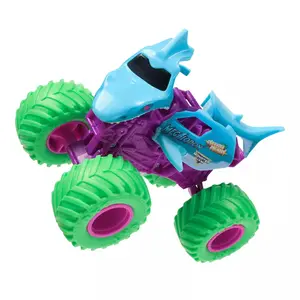 Nitro Neon Megalodon 1:64 Smash & Bash Monster Jam Truck, Series 03 [2026]