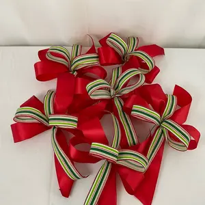 Christmas Tree Bow Bundle for Festive Home Decor