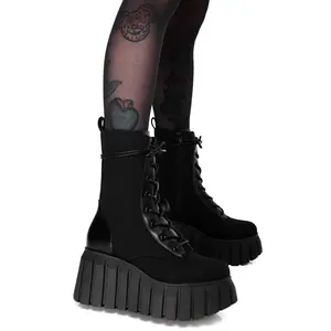 Max Platform Boots - Canvas Max Platform Boots - Canvas