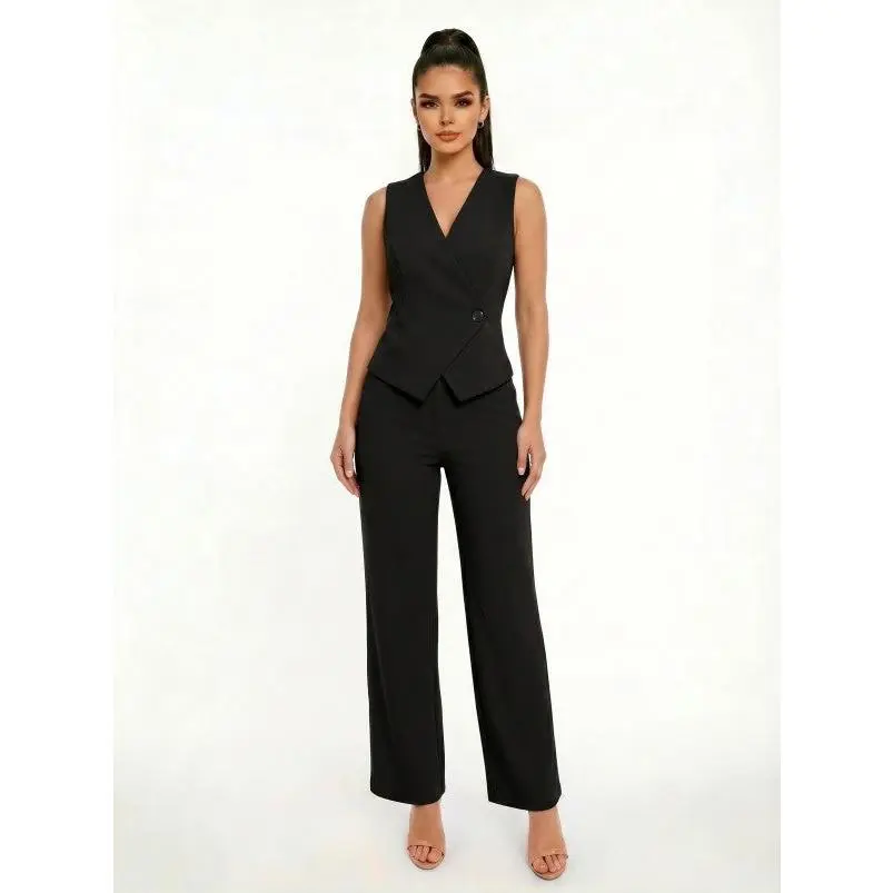 Riri Black Jumpsuit