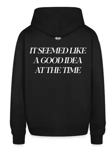 Sorry Mom Hoodie Men Cotton Oversized Heavyweight Hoodie, Unisex Hoodies, Couples Sweatshirt, Black, Menswear, Pullover Gift for men, Boyfriend, Fashion Outfit