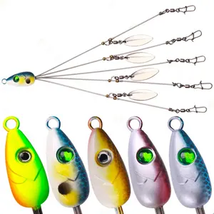 Swimbaits Baits Rigs Set Umbrella Fishing for Stripers