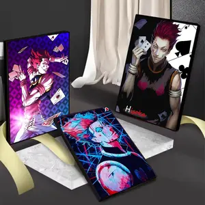 Hunter X Hunter Hisoka anime Painting Calligraphy Gift with prints Home bedroom living room decoration promotion and display suitable for bedroom bar parlor home decor gift fade-Resistant, Non-sticky, vibrant Wall print poster