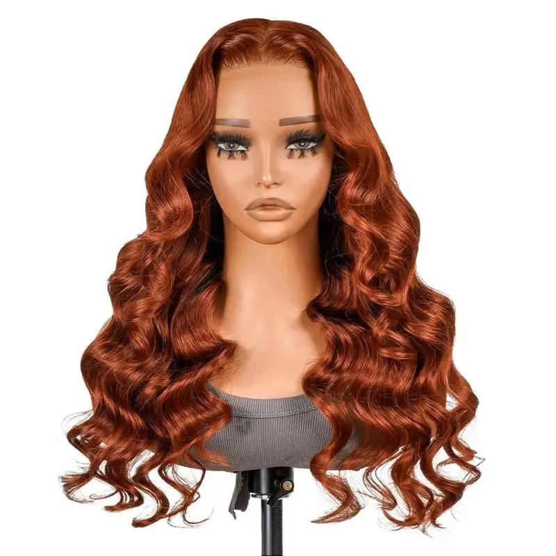 YMSGIRL #35 Loose body 5*5 Lace Closure Glueless Human Hair Wig, Easy To Wear,Incredibly Natural Look, A Must-Have for Effortless, Get Glamorous Fast!