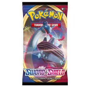 Pokémon Sword & Shield Base Set Booster Pack (1) - 10 Cards & Basic Energy