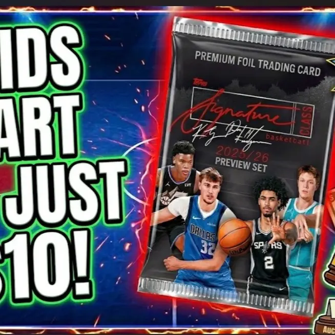 TOPPS SIGNATURE SERIES BASKETBALL PACK