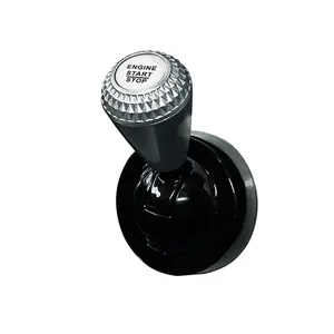 Car Joystick Push to Start Button Cover, Metal Engine Start Button Cover, Car start button cover, Rhinestone Car Accessories