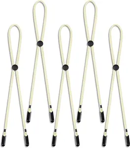 5 Pcs Adjustable Hat Strap Clips Elastic Hats Removable Chin Cord