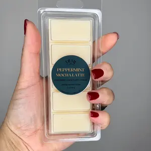 Peppermint Mocha Latte Soy Wax Melts - Peppermint- Chocolate- Coffee