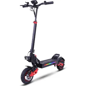 J15 MAX Off-Road Scooter for Adults 1600W Motor 11" Tires Dual Suspension Foldable Electric Scooter with App Control LED Headlight 30 mph Max Speed 30-40 Mile Range