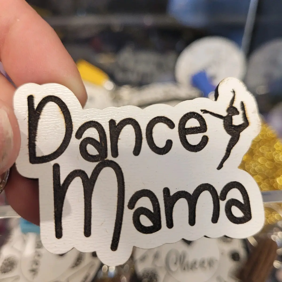 dance mama keychain