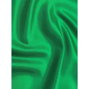Kelly Green Duchesse Satin