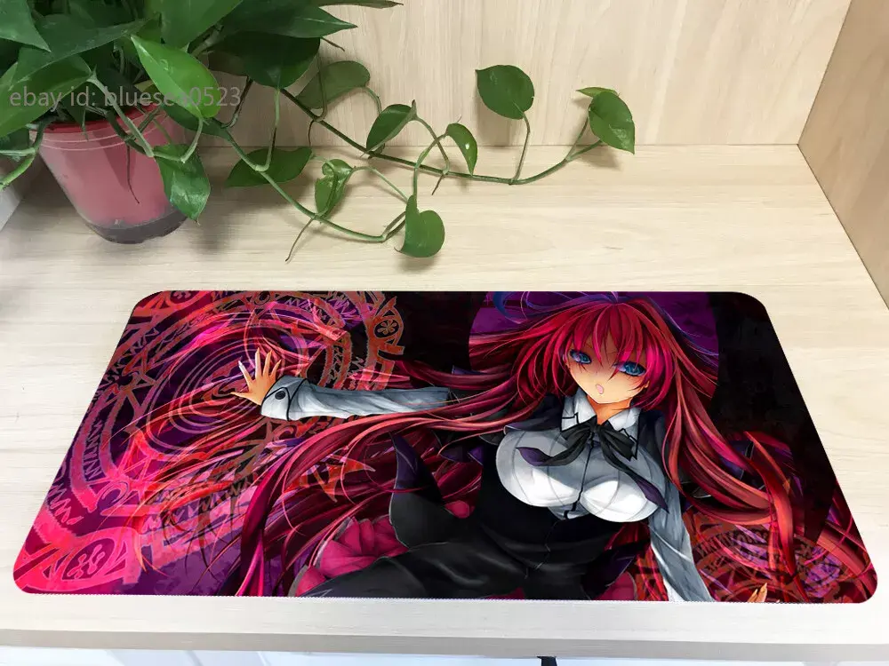 Anime Mouse Pad DXD Rias Gremory High School, Gaming Mouse Pad for Laptop, Anime Gamer Gaming Mouse Pad, Anime Gamer Mouse Pad, Perfect Gift, Anime Girl Mouse Pad 6