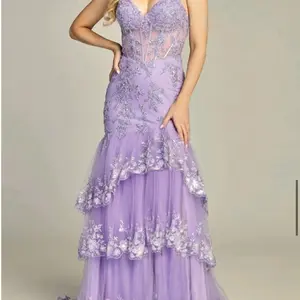 Lavender Mermaid Gown