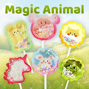 Candy Master MeCandy 5D Lollipop Set - 12 Diverse Shapes, Handcrafted with Love, 0 Fat & Guilt-free, Kids-friendly, Perfect for Parties , Sweet-8 Counts summervibes